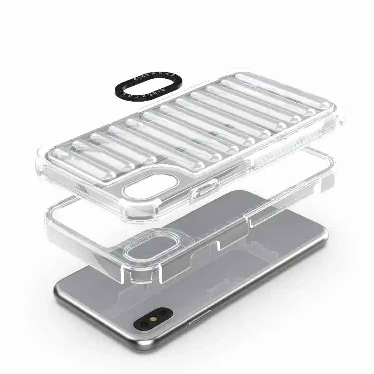 High Transparency TPU Hybrid PC Airbag Phone Case