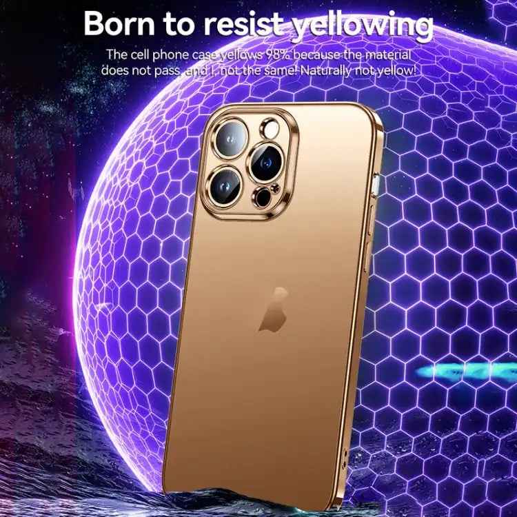 SULADA Natural Color Series Electroplating Frosted TPU Phone Case