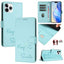 Smile Embossing RFID Leather Phone Case
