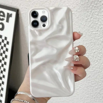 Water Ripple Electroplating Paint TPU Phone Case