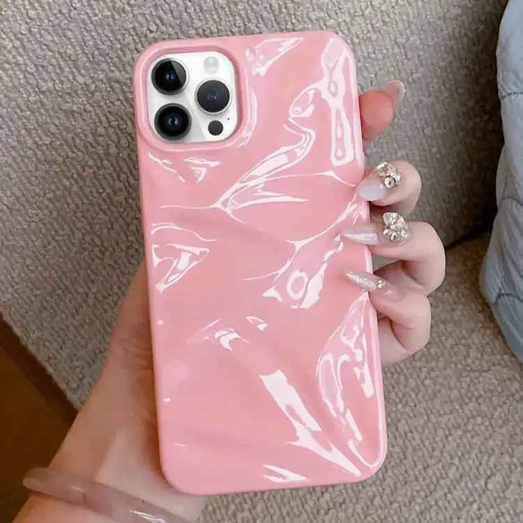 Water Ripple Electroplating Paint TPU Phone Case