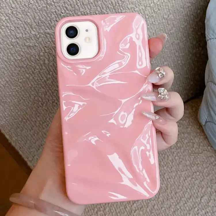 Water Ripple Electroplating Paint TPU Phone Case