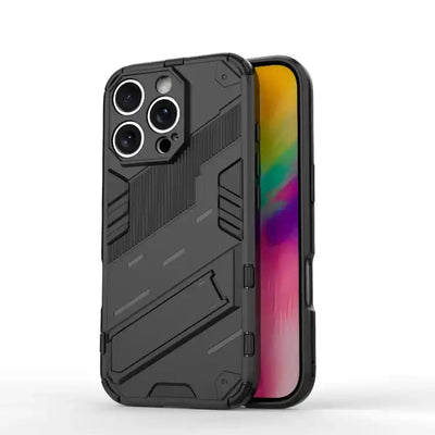 Punk Armor 2 in 1 PC + TPU Phone Case with Holder