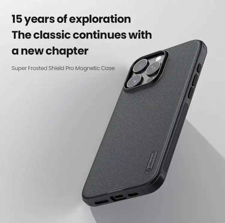 NILLKIN Frosted Shield Pro Magnetic Magsafe Phone Case