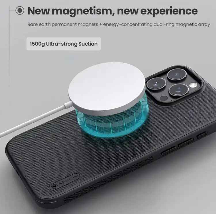 NILLKIN Frosted Shield Pro Magnetic Magsafe Phone Case