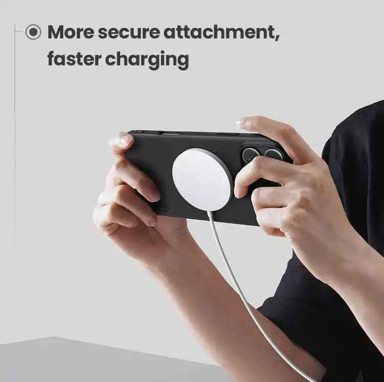 NILLKIN Frosted Shield Pro Magnetic Magsafe Phone Case