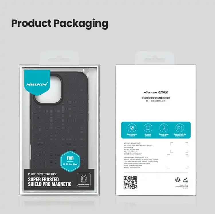 NILLKIN Frosted Shield Pro Magnetic Magsafe Phone Case