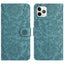 Floral Embossed Pattern Leather Phone Case