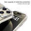 ZGA Magsafe Clear PC Tempered Glass Phone Case