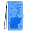 Cartoon Elephant Embossed Leather Phone Case