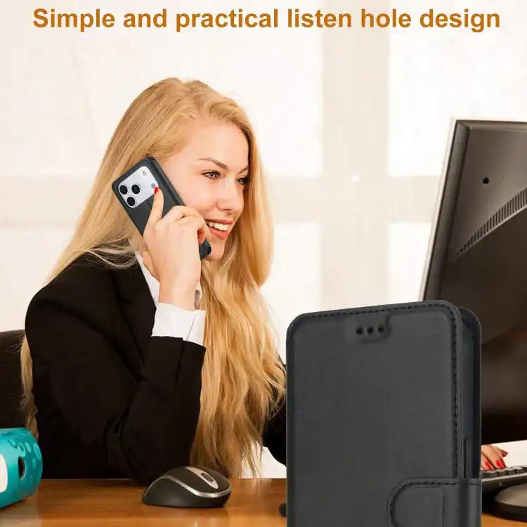 Shockproof PU + TPU Leather Phone Case