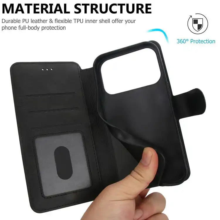 Shockproof PU + TPU Leather Phone Case