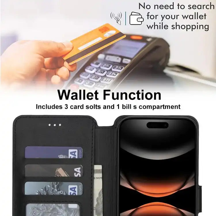 Shockproof PU + TPU Leather Phone Case