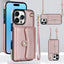 RFID Card Slot Phone Case with Long Lanyard