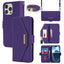Cross Texture Crossbody Lanyard Leather Phone Case