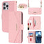 Cross Texture Crossbody Lanyard Leather Phone Case