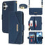 Cross Texture Crossbody Lanyard Leather Phone Case