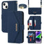 Cross Texture Crossbody Lanyard Leather Phone Case