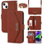 Cross Texture Crossbody Lanyard Leather Phone Case