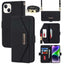 Cross Texture Crossbody Lanyard Leather Phone Case