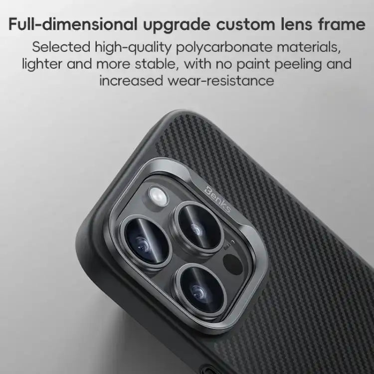 Benks MagSafe Kevlar Fiber Ultra-thin Shockproof Phone Case