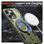 PC Hybrid TPU Armor MagSafe Ring Holder Phone Case