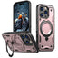 PC Hybrid TPU Armor MagSafe Ring Holder Phone Case