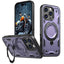PC Hybrid TPU Armor MagSafe Ring Holder Phone Case
