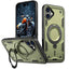 PC Hybrid TPU Armor MagSafe Ring Holder Phone Case