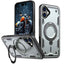 PC Hybrid TPU Armor MagSafe Ring Holder Phone Case