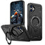 PC Hybrid TPU Armor MagSafe Ring Holder Phone Case
