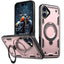 PC Hybrid TPU Armor MagSafe Ring Holder Phone Case