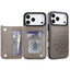 Double Buckle Mandala Leather Wallet Back Cover Phone Case