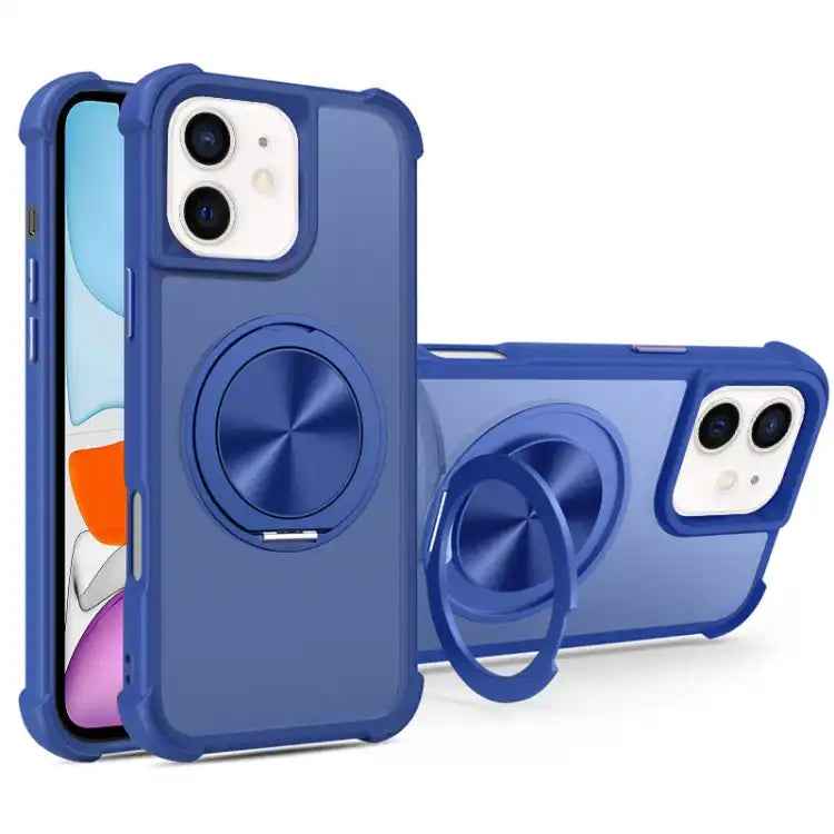 CD Texture 360 Degree Rotating Holder MagSafe Phone Case
