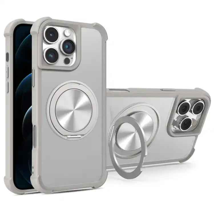 CD Texture 360 Degree Rotating Holder MagSafe Phone Case