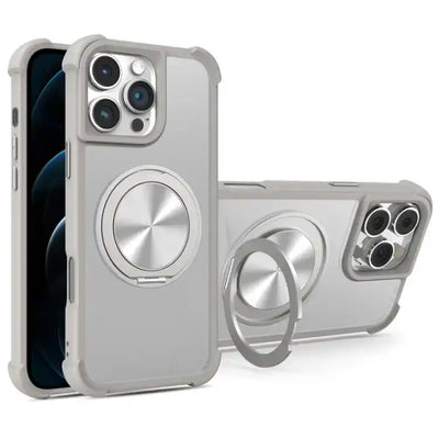 CD Texture 360 Degree Rotating Holder MagSafe Phone Case