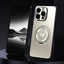 Rotating Holder Frosted Metal Phone Case