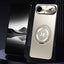 Rotating Holder Frosted Metal Phone Case