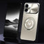 Rotating Holder Frosted Metal Phone Case