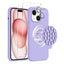 Silicone Suction Cup MagSafe Phone Case with Screen Film & Lens Film
