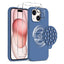 Silicone Suction Cup MagSafe Phone Case with Screen Film & Lens Film