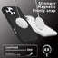 Silicone Suction Cup MagSafe Phone Case with Screen Film & Lens Film