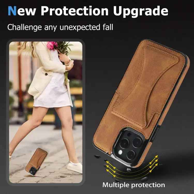 Ultra-thin Shockproof Phone Protective Case with Holder