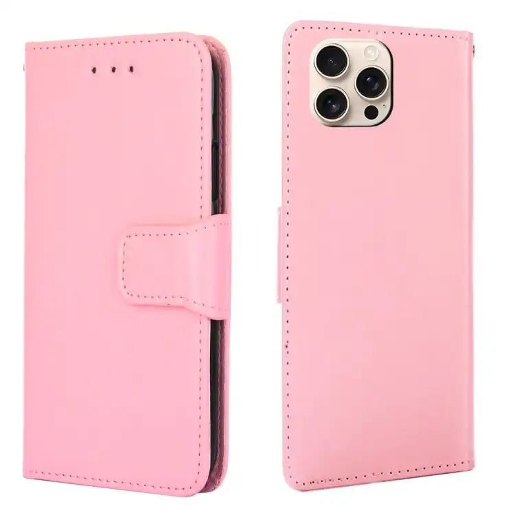 Crystal Texture Leather Phone Case