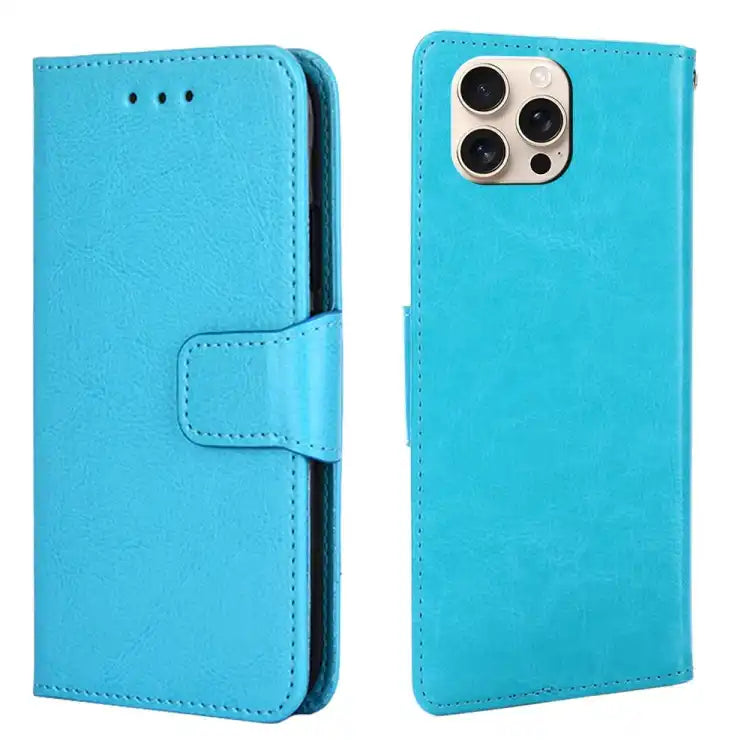 Crystal Texture Leather Phone Case