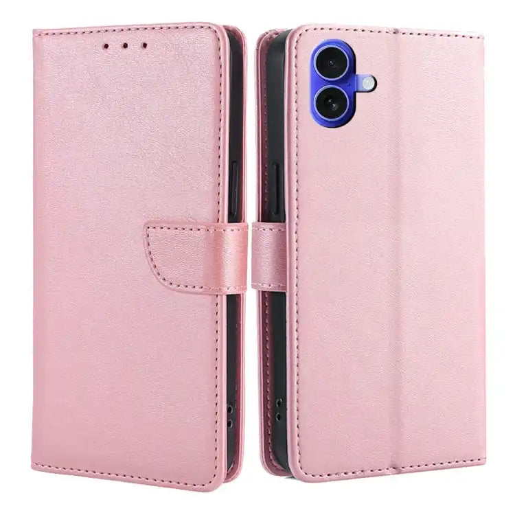 Calf Texture Buckle Flip Leather Phone Case