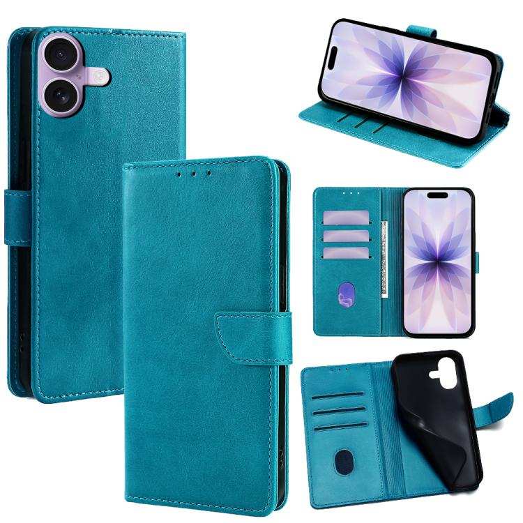 Calf Texture Buckle Flip Leather Phone Case