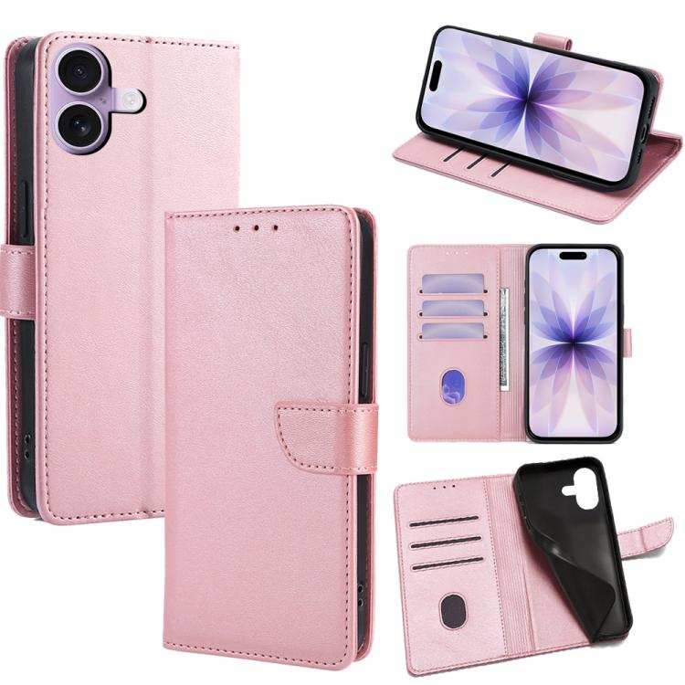 Calf Texture Buckle Flip Leather Phone Case