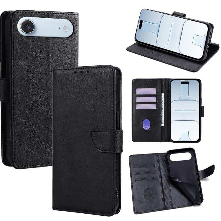 Calf Texture Buckle Flip Leather Phone Case