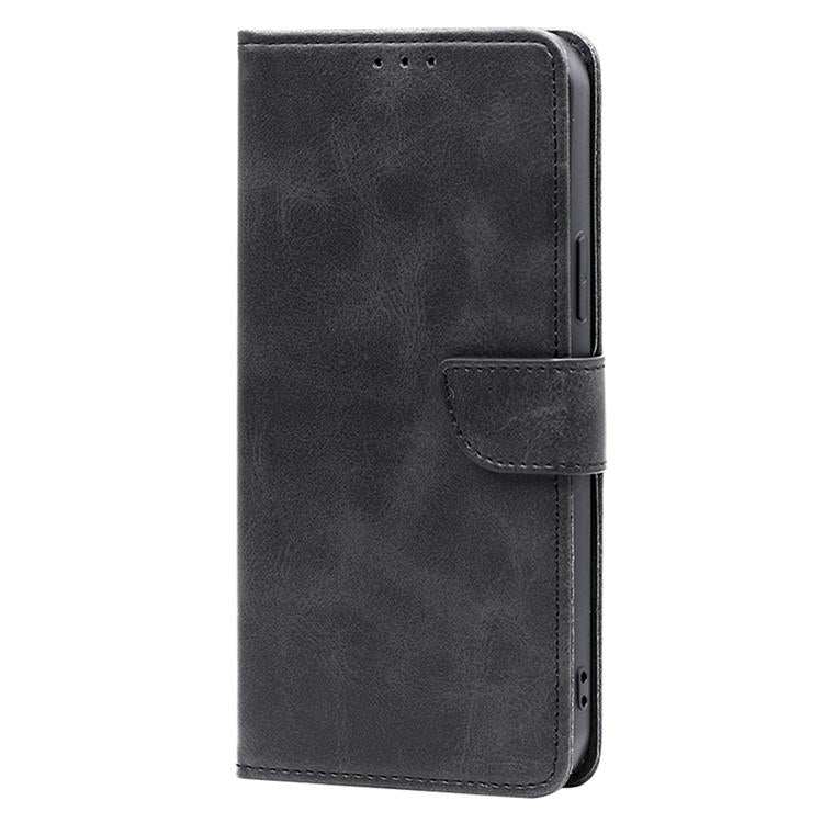 Calf Texture Buckle Flip Leather Phone Case